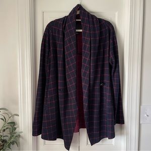 Anthropologie Sanctuary plaid cardigan